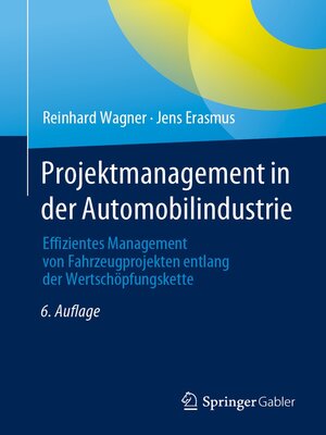 cover image of Projektmanagement in der Automobilindustrie